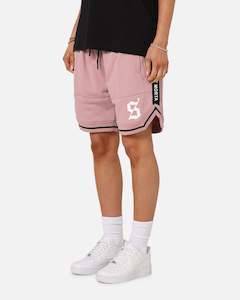 Saint Morta Icon X Fleece Shorts Dusty Pink