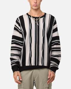 Knitwear: XXIII Coogee Pullover Black/Grey