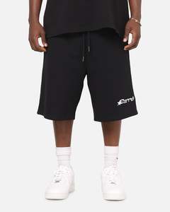 Mens Bottoms Beach Short: Carre Trainer Shorts Black