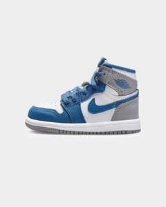 Jordan Infants' Air Jordan 1 Retro High OG (TD) "True Blue" True Blue/White