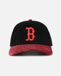 New Era Boston Red Sox 'Velvet Cord Certified Lover' 9FORTY A-Frame Pr&hellip;