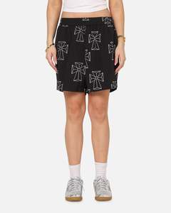 Saint Morta Holy Tide Beach Shorts Black