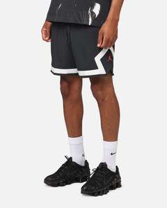 Jordan Bottoms Basketball Shorts: Jordan X Paris Saint-Germain Dri-Fit Diamond Shorts Off Noir