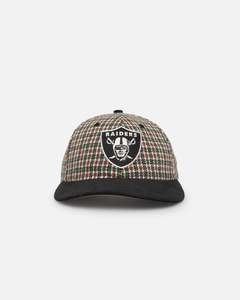 Mens Sale Headwear: New Era Las Vegas Raiders 9FIFTY Retro Crown Strapback Black Cord