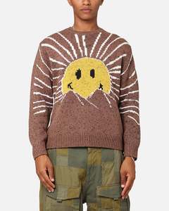 Knitwear: Market X Smiley Sunrise Sweater Acorn