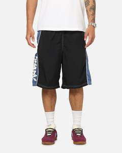Mens Bottoms Beach Short: X-Large 3D Shorts Black