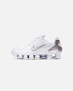 Gifts For Him: Nike Shox TL White/White
