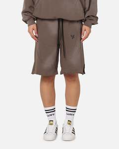 Womens Sale Bottoms: The Anti Order Apocalypse Sweat Shorts Sunfade Brown