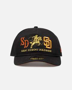 New Era San Diego Padres 'Western Rodeo' 19TWENTY Snapback Black/Gold