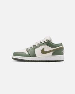 Nike Kids' Air Jordan 1 Low Vintage Lichen
