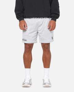 Saint Morta Bottoms Basketball Shorts: Saint Morta Athltc Mesh Shorts Grey