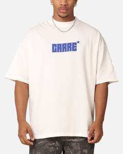 Gifts Under 50: Carre Star Block Mock Neck T-Shirt Off White