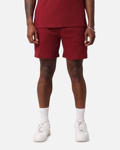 Mens Back Catalogue Bottoms: XXIII Ethan Knit Shorts Maroon
