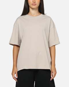 Womens Jordan: Nike Sportswear Essential Boxy T-Shirt Cream