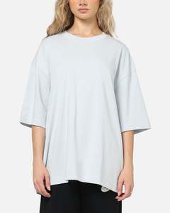 Womens Jordan: Jordan Flight Essentials Oversized Crewneck T-Shirt Aura/Aura