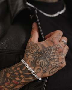 Gifts For Her: House Of Auric 7mm Cuban Bracelet Sterling Silver