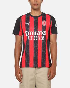 All Sale Tops: Puma AC Milan Home Replica Jersey Red
