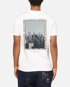 Tommy Jeans Regular Photo T-Shirt Ecru
