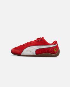 Mens Sale Footwear: Puma X Scuderia Ferrari Speedcat Red/Grey