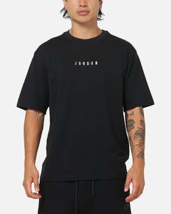 Jordan Air Embroidered T-Shirt Black/Sail