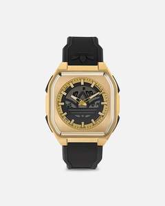 All Black And Gold: Adidas City Tech Watch Black/Gold
