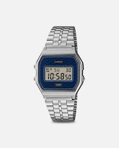 Casio A159WEVJ-2D Watch Silver/Blue