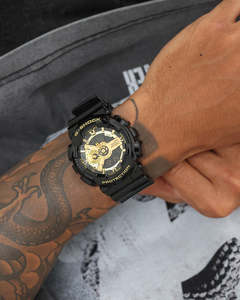 Gifts For Him: G Shock GA110GB-1A Black/Gold