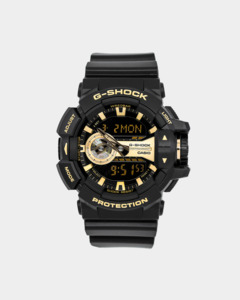 Ga400gb Rotary Switch Watch Black/Gold
