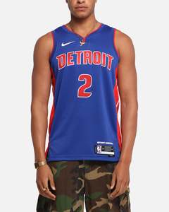 Nike Cade Cunningham Detroit Pistons #2 Icon Edition 2022/23 Nike Dri-Fit NBA Sw&hellip;