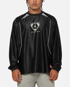 Womens Jordan: Jordan Brooklyn Long-Sleeve Goalie Top Black