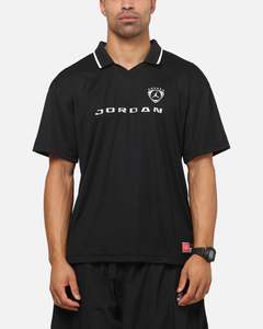 Womens Jordan: Jordan Brooklyn Soccer Top Black