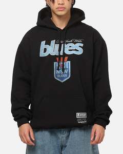 Mitchell & Ness New South Wales Blues 17 X Series Vintage Hoodie Black