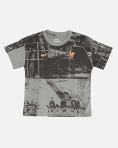 Kids New Arrivals: Nike Kids' Soccer French Football Federation T-Shirt Iron Grey