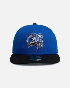Headwear 950 High Crown: New Era Orlando Magic 'Two Tone' 59FIFTY Fitted Light Blue