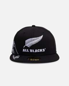 New Era New Zealand All Black 'Mountainsl' 59FIFTY Fitted Black
