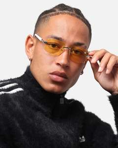 Mens Sale Accessories: Belvoir & Co Palmeira Sunglasses Yellow