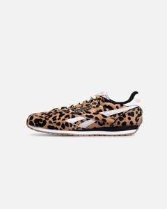 Womens Sale Footwear: Reebok Women's Classic AZ Cheetah/White/Black