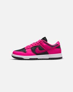 Gifts For Her: Nike Women's Dunk Low Fierce Pink/Fireberry/Black