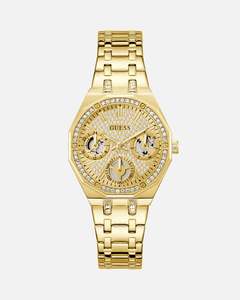 Womens Sale Accessories: Guess Mainline Quinn Gold Bracelet Watch Gold