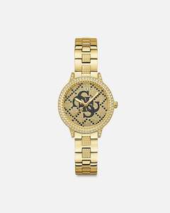 Guess Mainline G Lace Bracelet Watch Gold