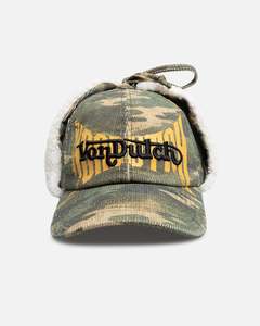 Von Dutch VD Camo Earflap Cap Camo