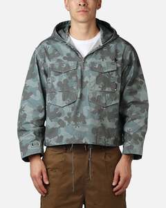 All Camo: Carré Disney Mickey & Friends Anorak Popover Jacket Overdyed Camo