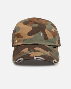 All Camo: American Thrift Daily Driver Snapback Woodland Camo