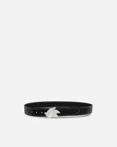 Loiter x Sonic The Hedgehog Leather Belt Black