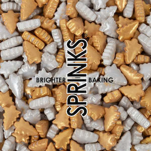 Edible Decorations: Sprinkle Medley - All I Want For Christmas  - 100gm