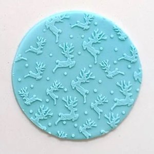 Christmas 2023: Reindeer Pattern - Debosser