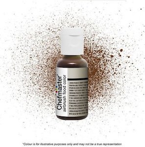 Brown: Chefmaster Airbrush Colour - Harvest Brown - 18gm