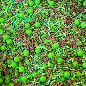 Brown: Sprinkle Medley - Camouflage (Brown & Green) - 100gm