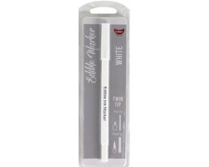 Edibles: Edible Brush Pen Marker - White