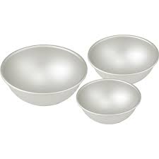 HIRE - Fat Daddio's Hemisphere Cake Pan - 6 1/4 inch or 8 inch